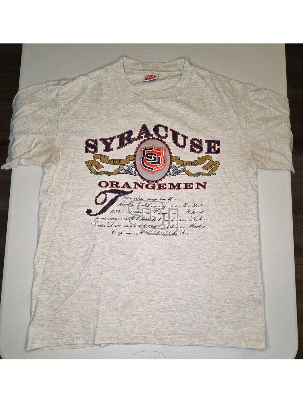 90s NCAA Syracuse University Single Stitch Tee